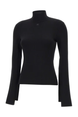 Interlock Mockneck Sweater