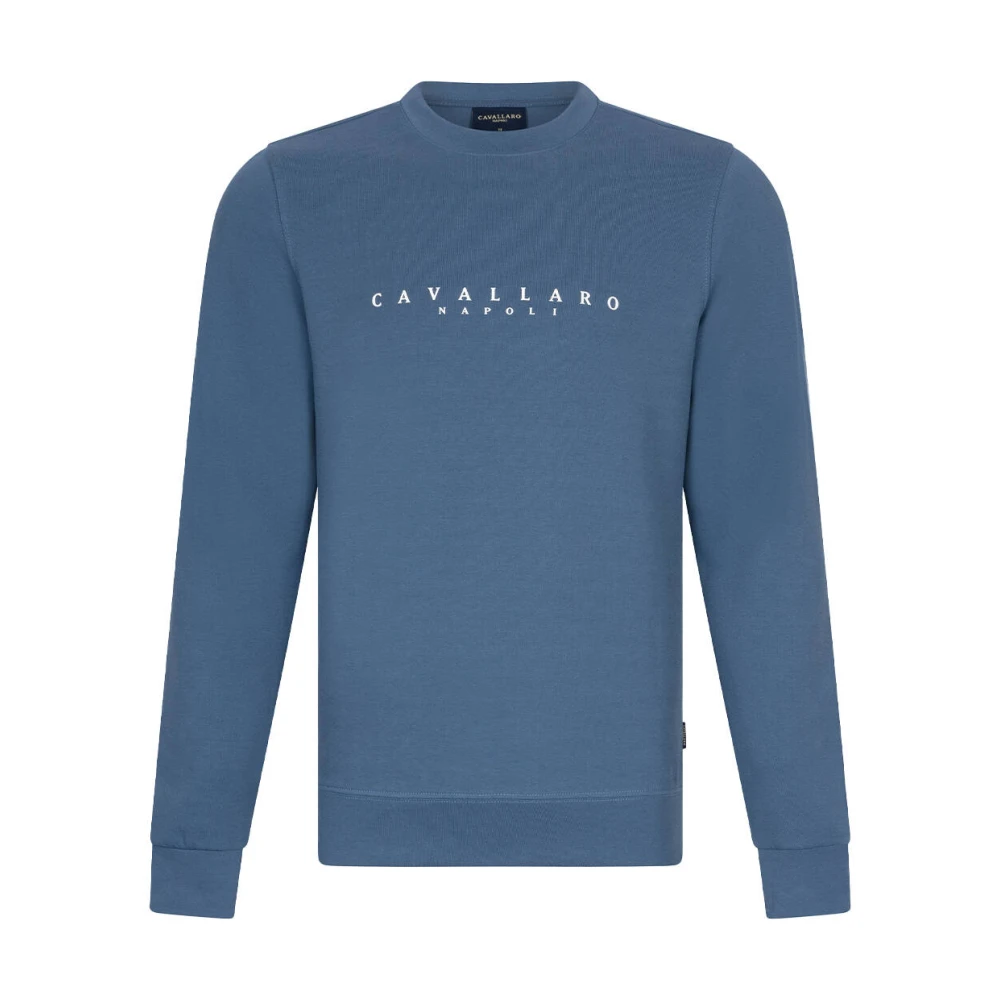 Cavallaro R-Neck Sweatshirt Gray Heren