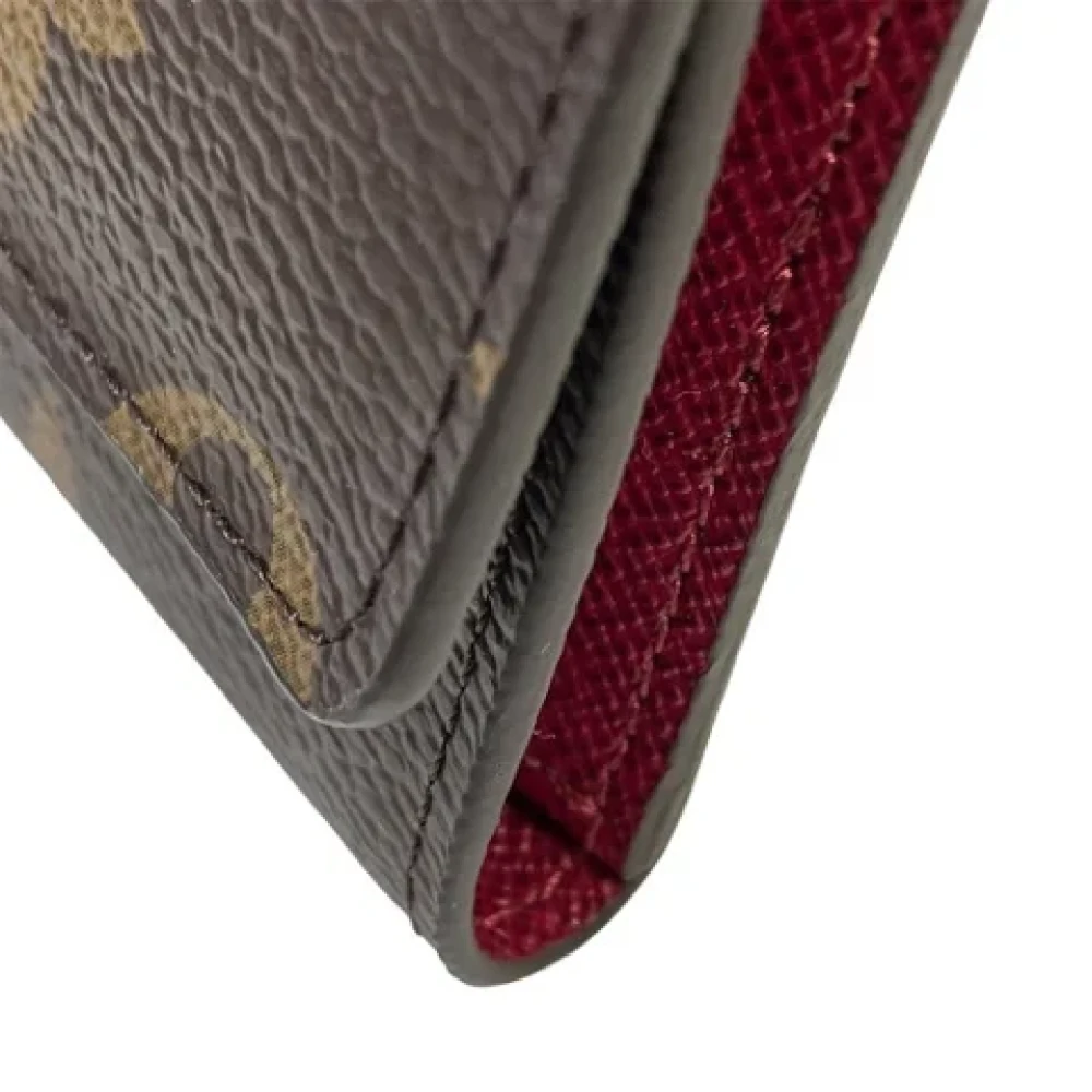 Louis Vuitton Vintage Pre-owned Fabric key-holders Brown Dames