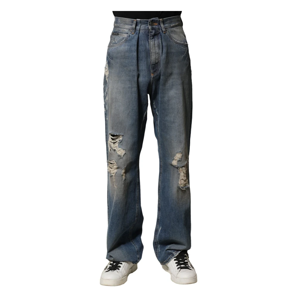 Dolce & Gabbana Herren Blau Jeans, Sgröße: