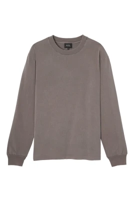 Långärmad T-shirt med hösttryck