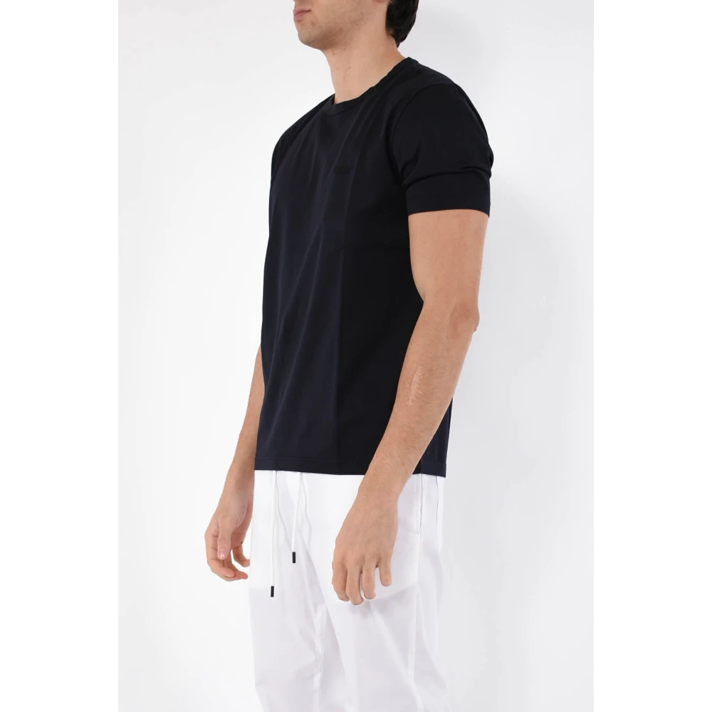 Dondup Jersey T-shirt met slim fit Blue Heren