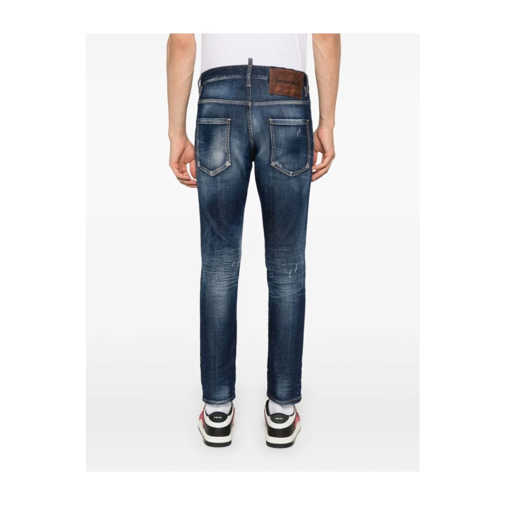 Dsquared2 Stijlvolle Denim Jeans Blue Heren