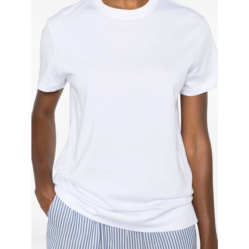 Semicouture Witte Annetta Jurk White Dames