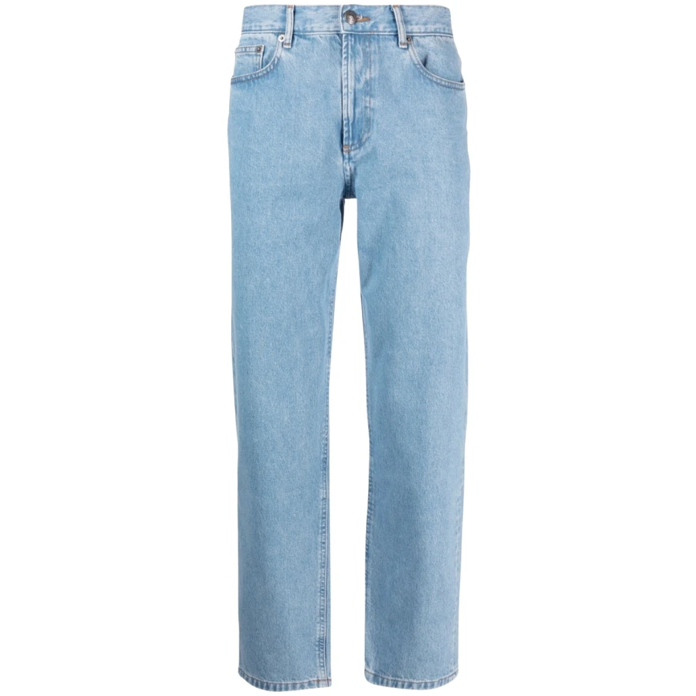 A.p.c. Uomo Blu Jeans Martin Straight-Leg