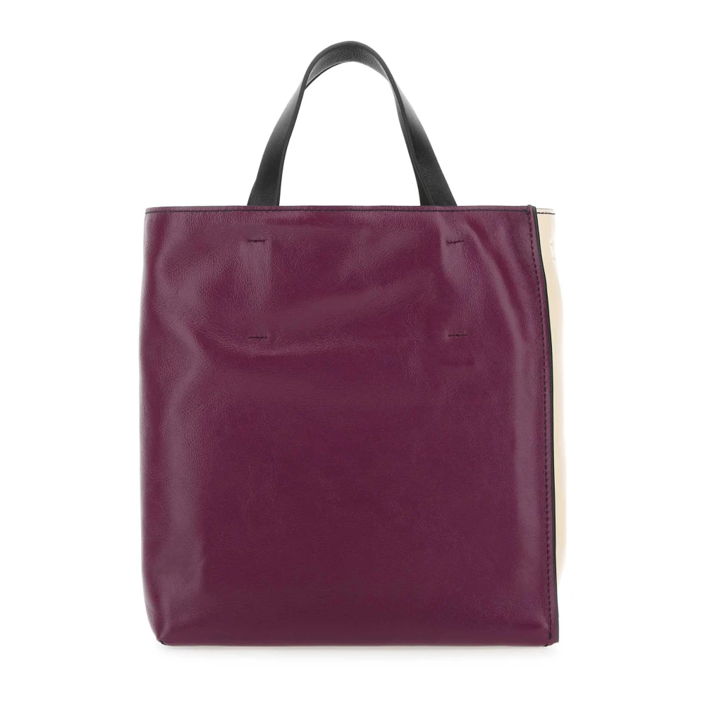 Marni Multicolor Museo Soft Handtas Beige Dames