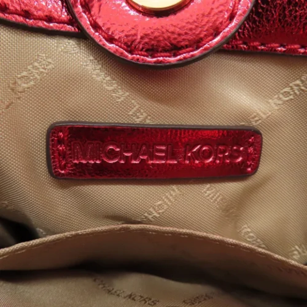Michael Kors Pre-owned Plastic handbags Red Dames