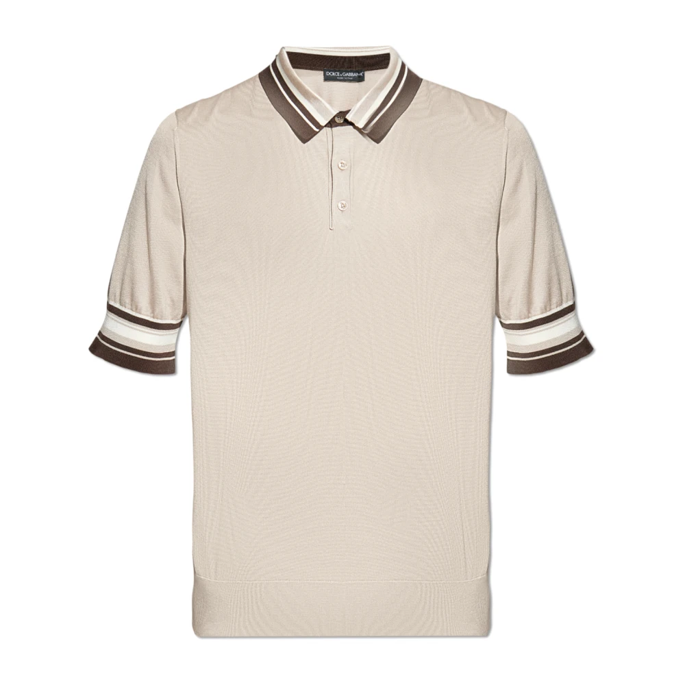 Dolce & Gabbana Stijlvolle Sweaters Collectie Beige Heren
