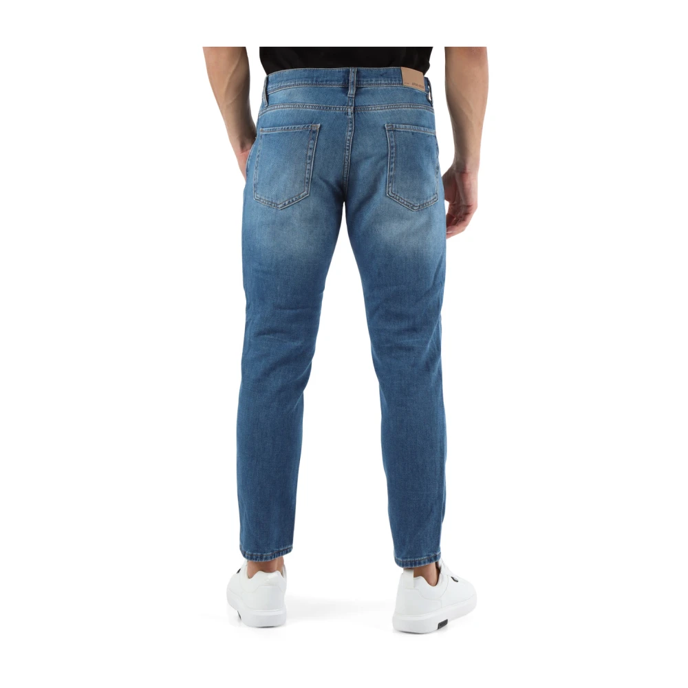 Antony Morato Slim Enkel Lengte Jeans met 5 Zakken Blue Heren