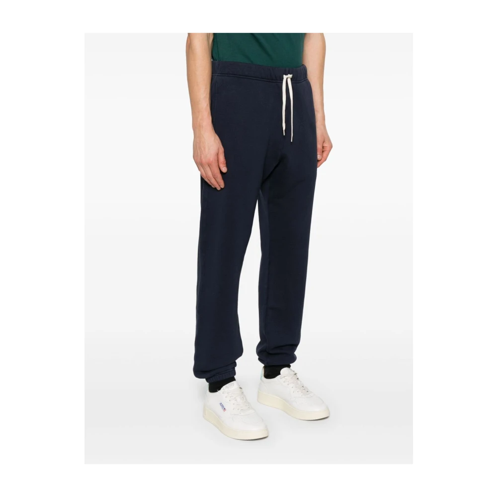 Autry Blauwe Katoenen Broek Blue Heren