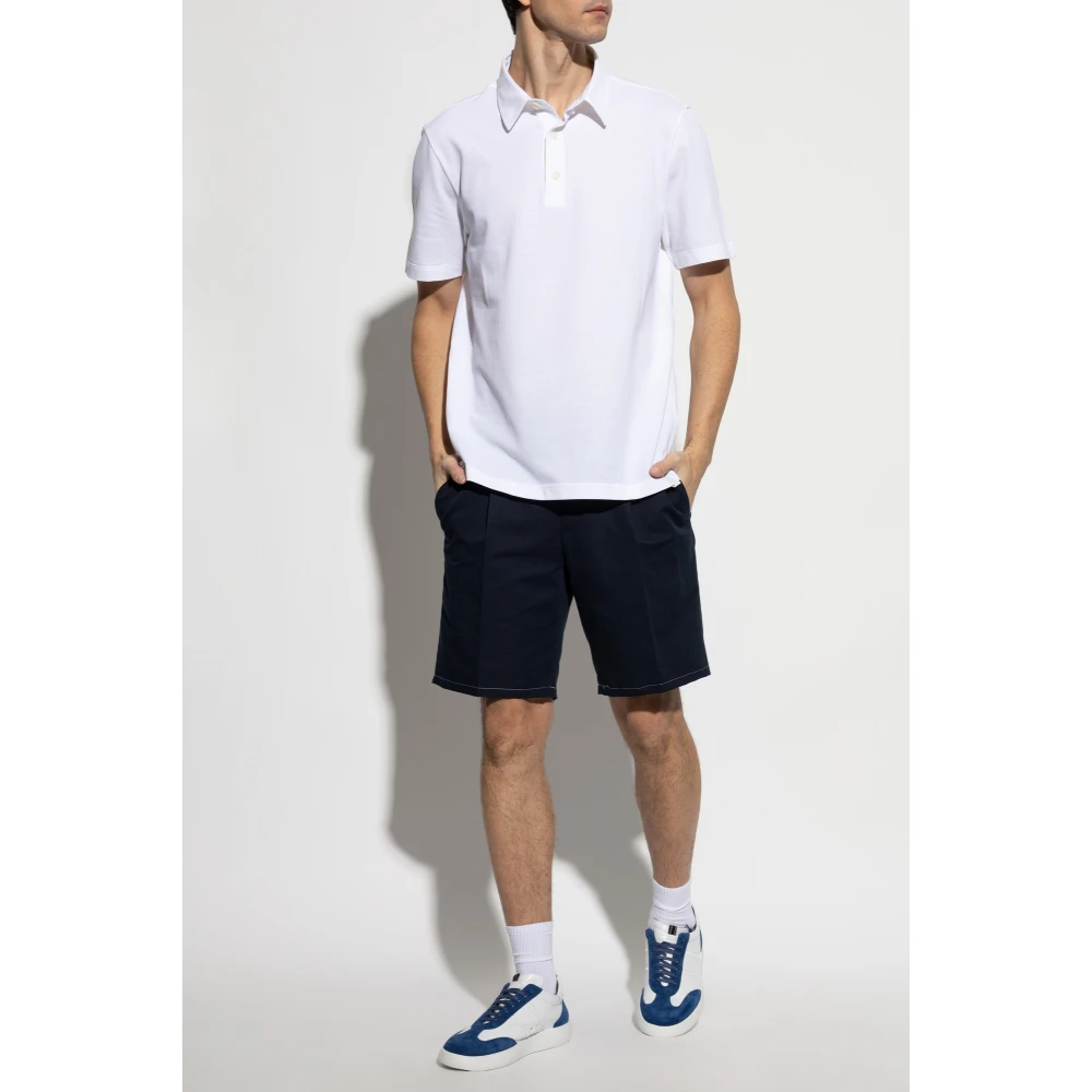 Brioni Shorts met zakken Blue Heren