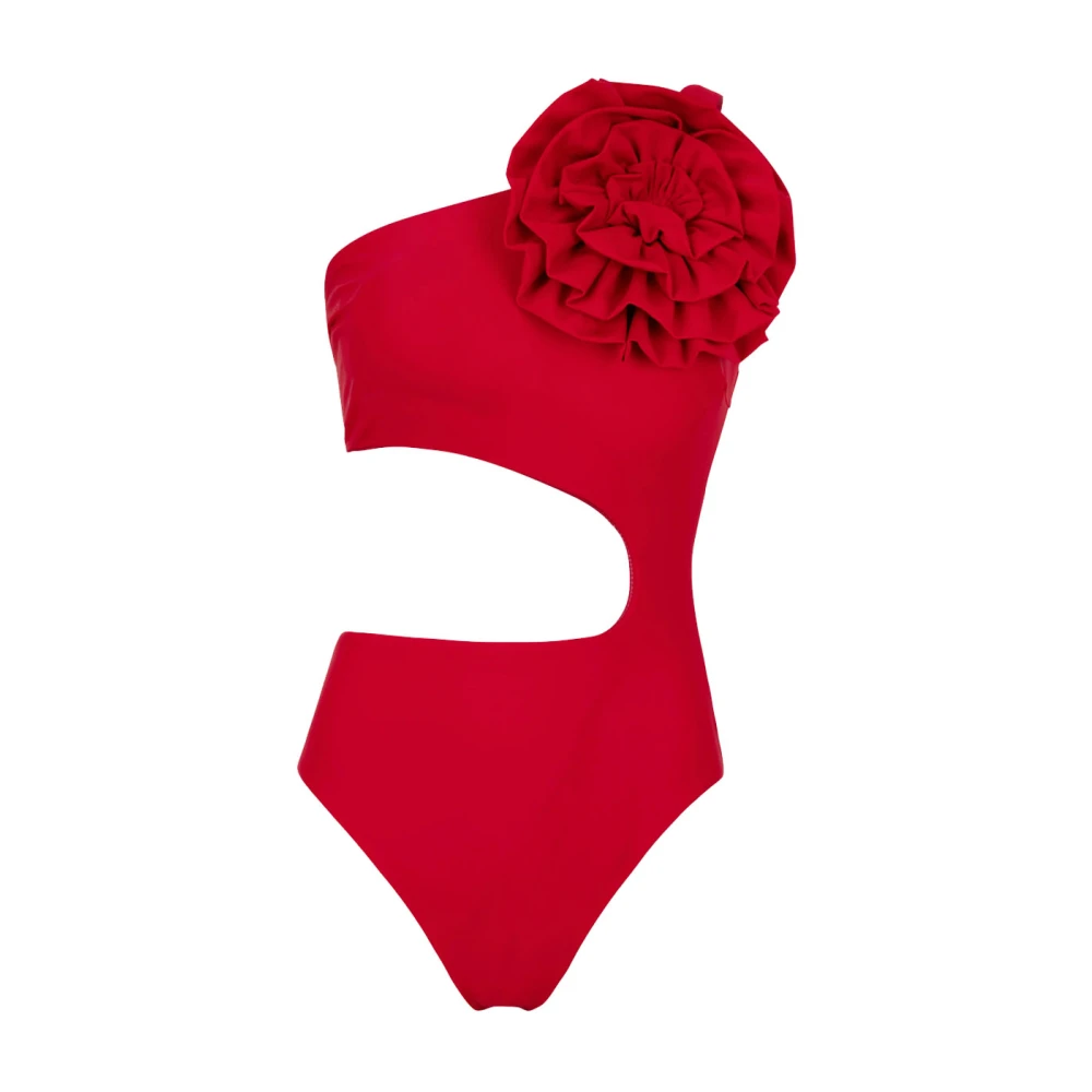 Rød Crās Satc Swimsuit Racing Red Badetøy