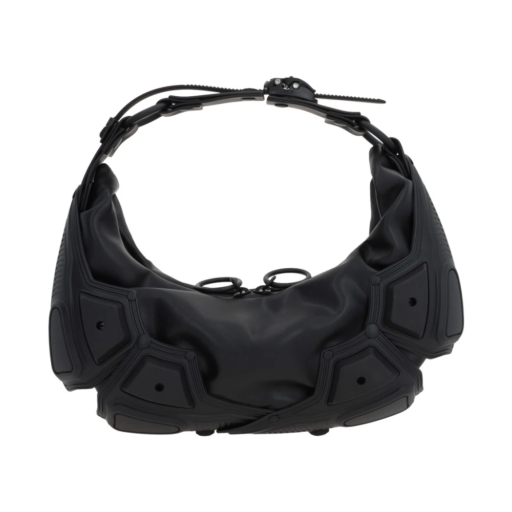 Innerraum Zwarte schoudertas met ritssluiting Black Dames