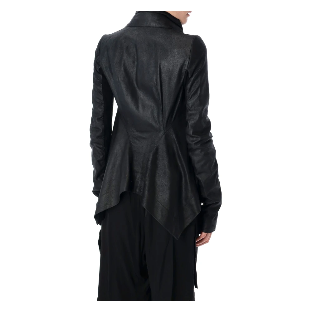 Rick Owens Naska Biker Jacket Black Dames