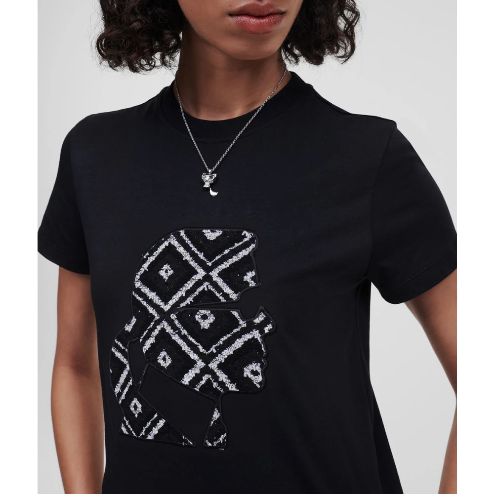 Karl Lagerfeld T-shirt Black Dames