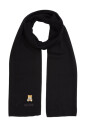 echarpe-en-laine-ours-teddy-noir