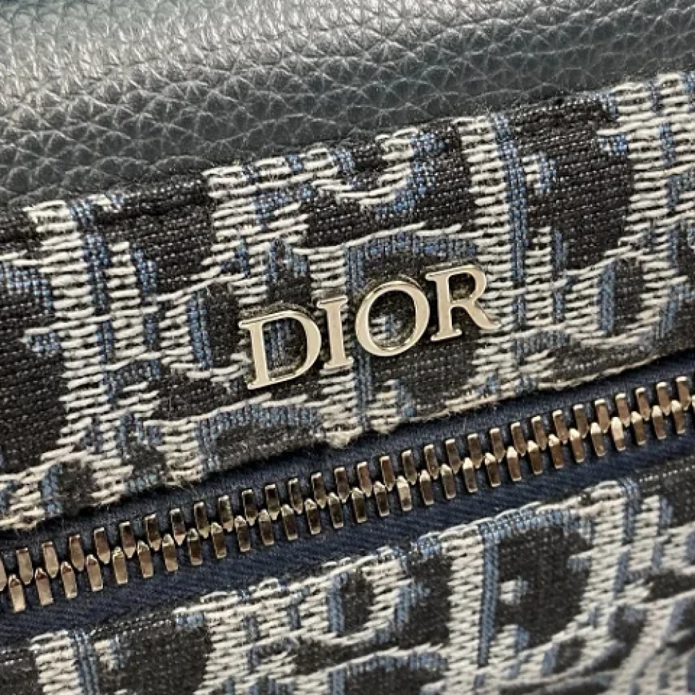 Dior Vintage Pre-owned Cotton dior-bags Blue Dames