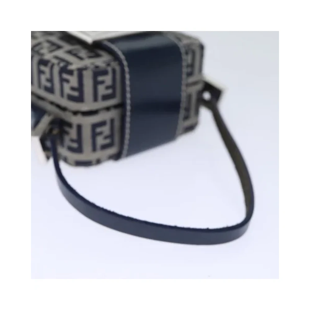Fendi Vintage Pre-owned Canvas fendi-bags Blue Dames