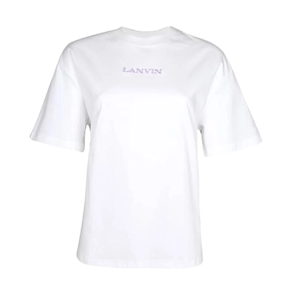 Lanvin - Tops > T-Shirts - White - Lanvin - Modalova