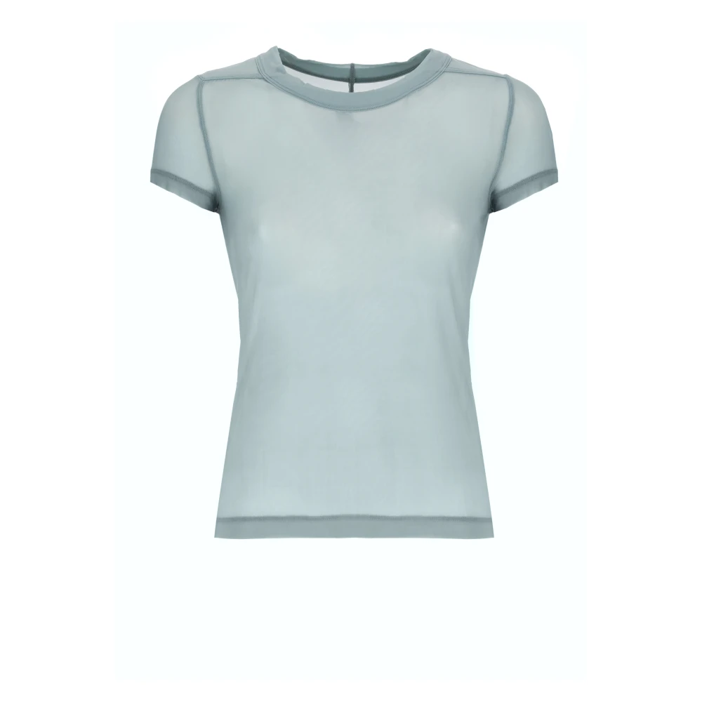 Rick Owens Lichtblauw T-shirt en Polo Blue Dames