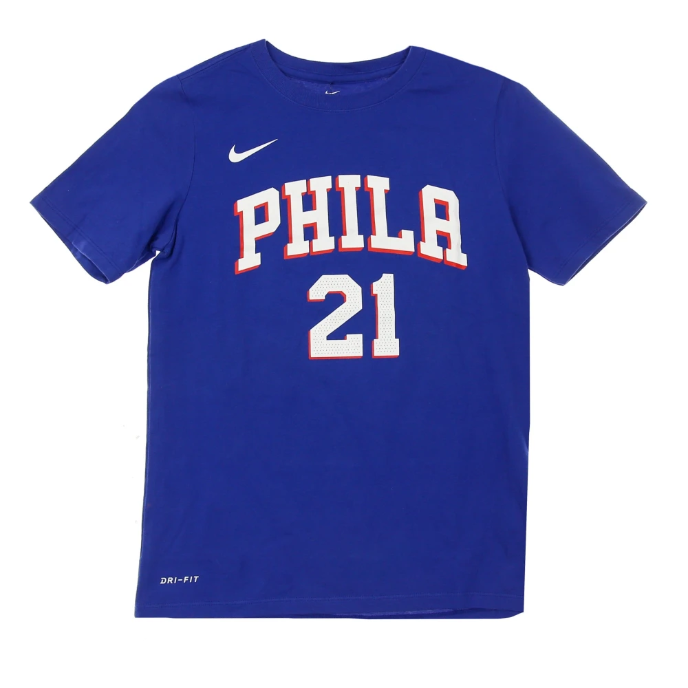 Nike NBA Icon Edition T-shirt Blue Heren