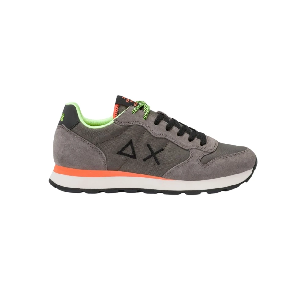 Sun68 Gray Tom Fluo Sneaker - Male - Sneakers - 9 Uk - Shoes