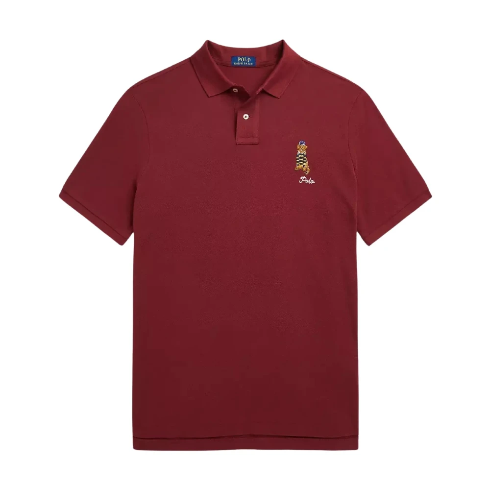 Ralph Lauren Polo Shirt Brown Heren