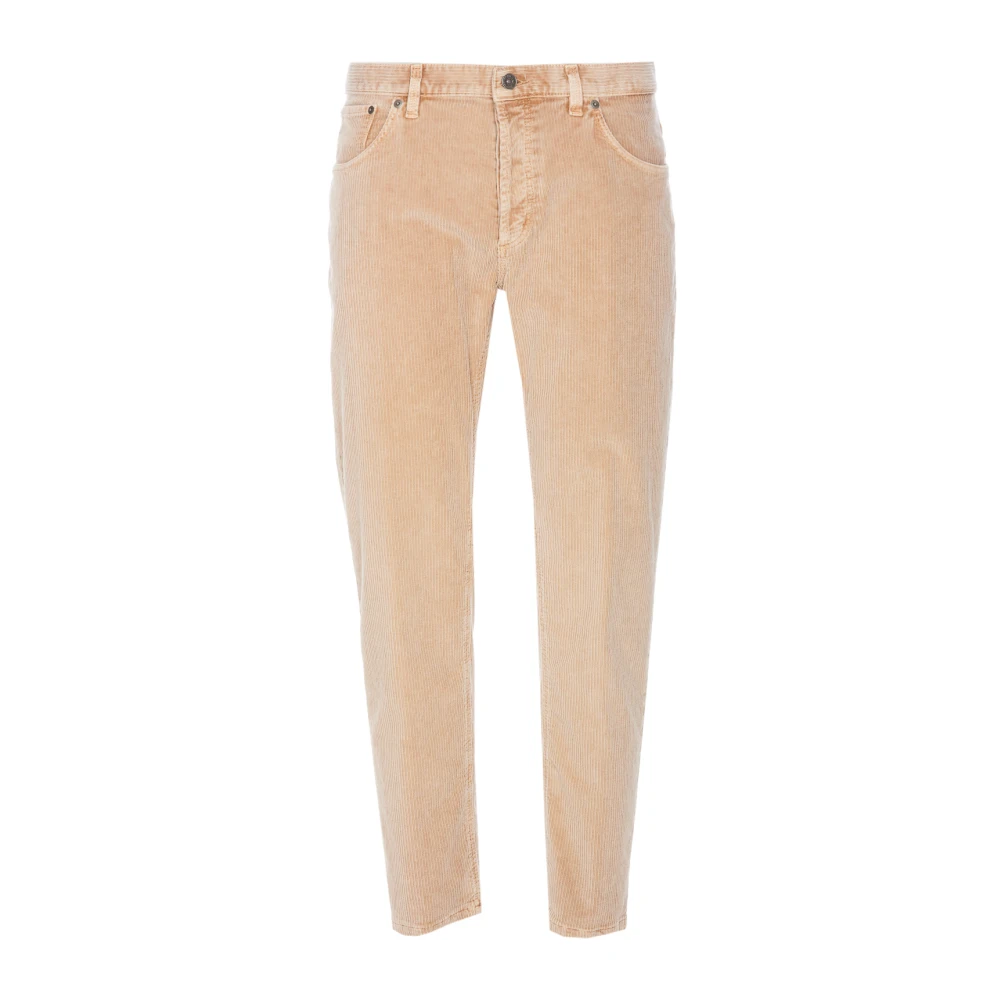 Dondup Uomo Beige Jeans Denim