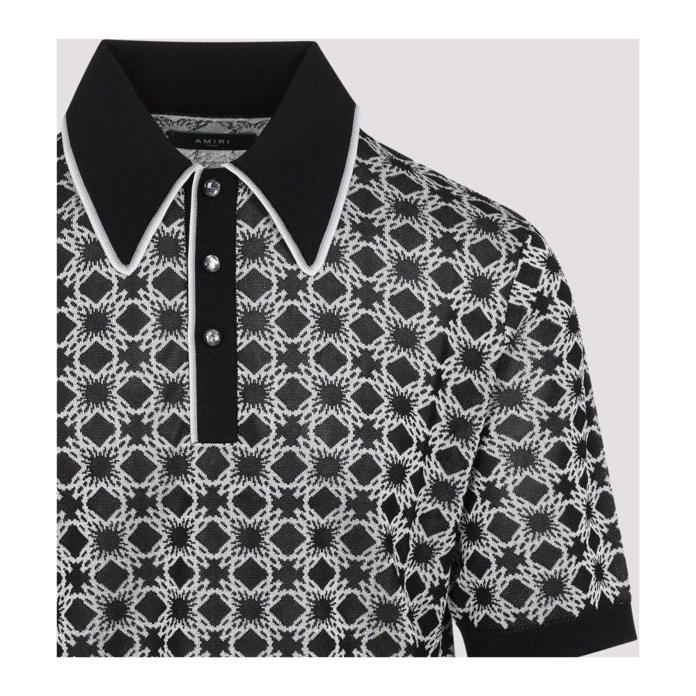 Amiri T-Shirt Stijlvol Design Luxe Comfort Black Heren