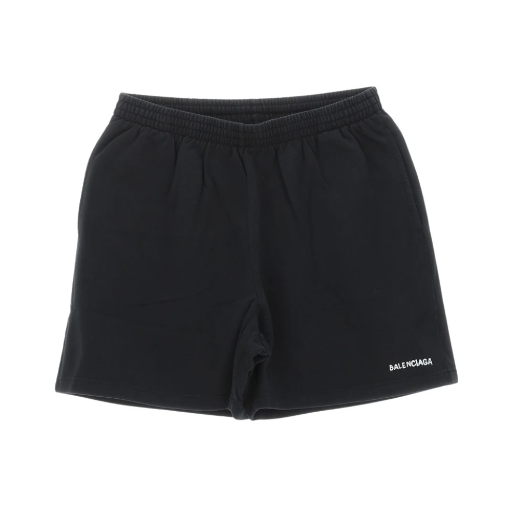 Balenciaga Sweat Shorts M IN Black Heren