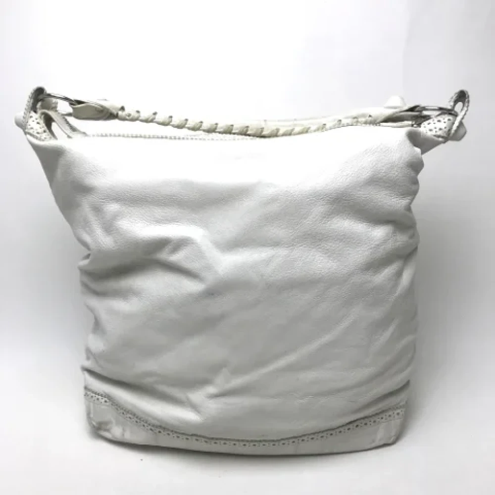 Balenciaga Vintage Pre-owned Leather shoulder-bags White Dames