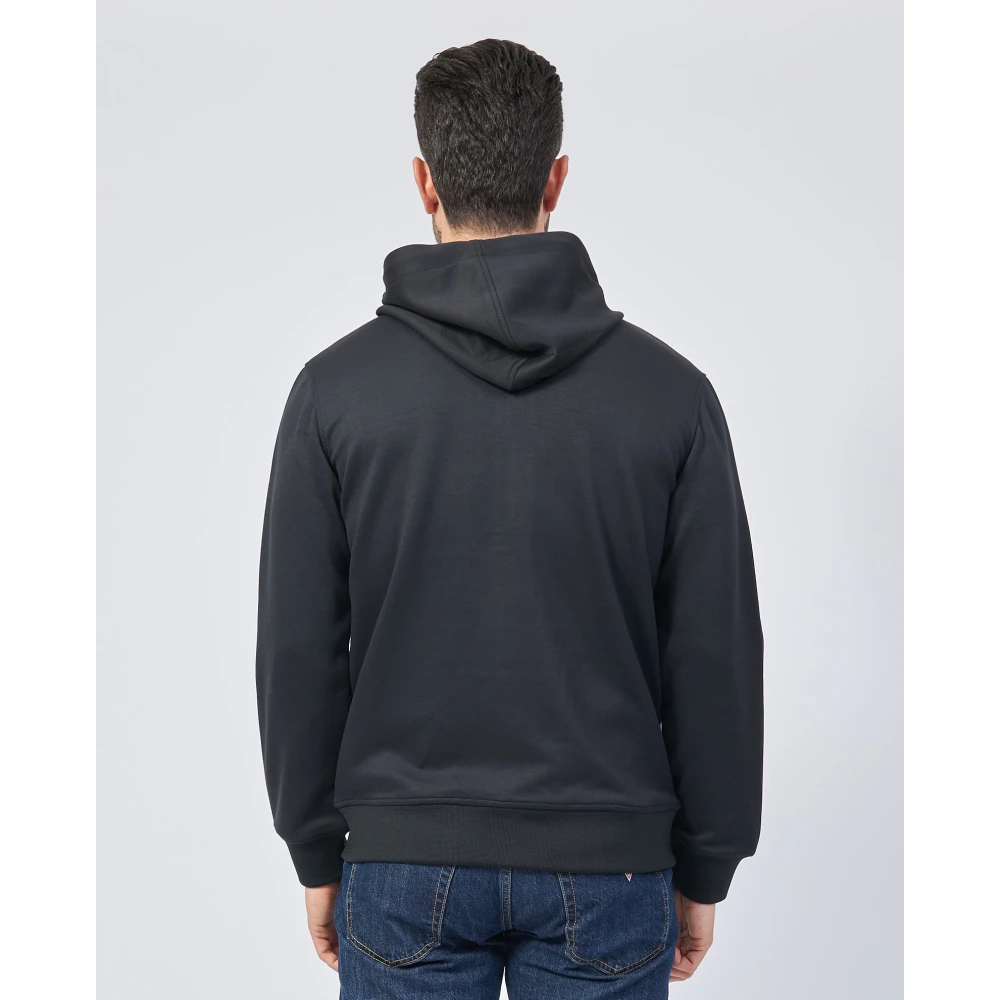 K-way Zwarte Sweater Rainer Light Spacer Black Heren