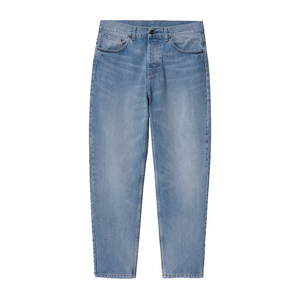 Carhartt WIP Lichtblauwe Loose-Fit Jeans Blue Heren