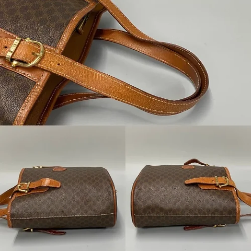 Celine Vintage Pre-owned Leather totes Brown Dames