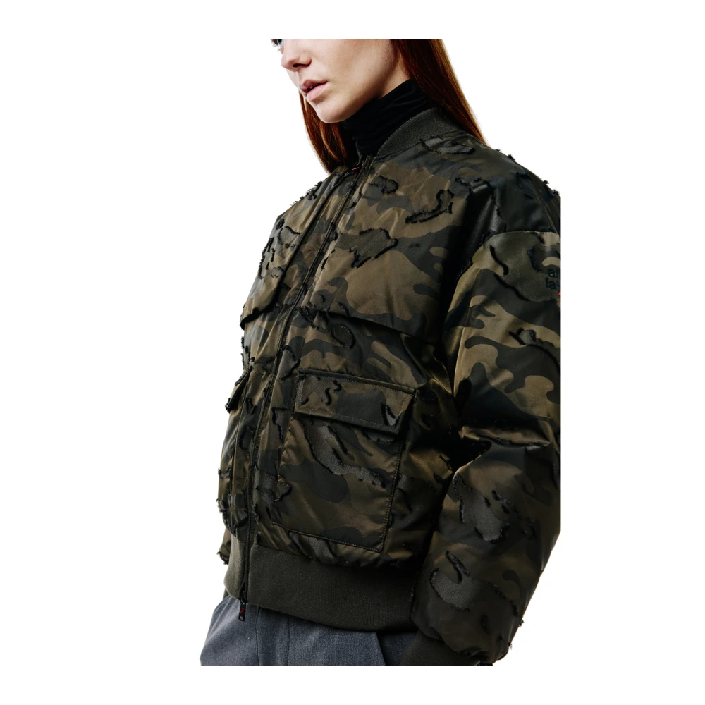 Afterlabel Candle Bomber Jas Green Dames