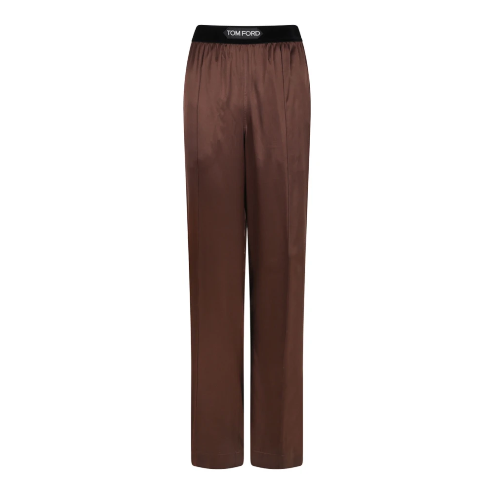 Trousers > Straight Trousers - - Tom Ford - Modalova