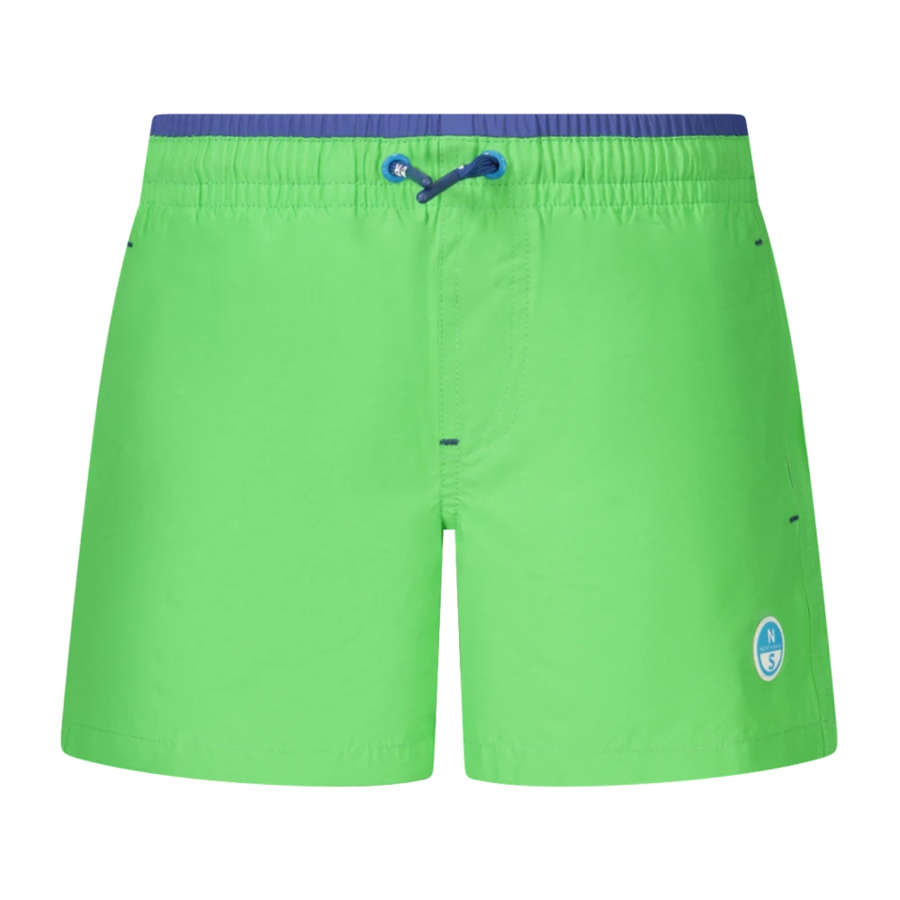 North Sails Boys Green Swim Boxer - Kids Swimming Trunks - 10 Y - Kids