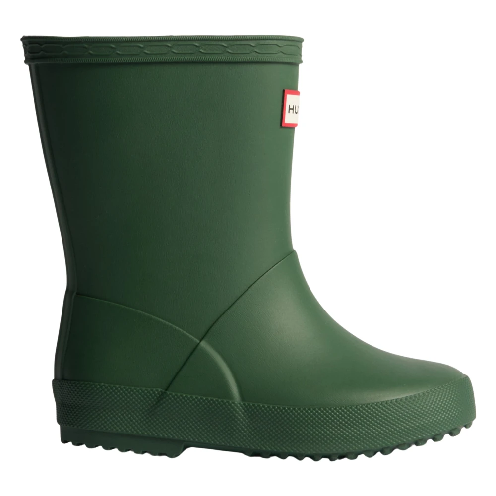 Hunter Unisex Kids Green Kids Wellies, 23 Eu, First Insulated Wellington Boots