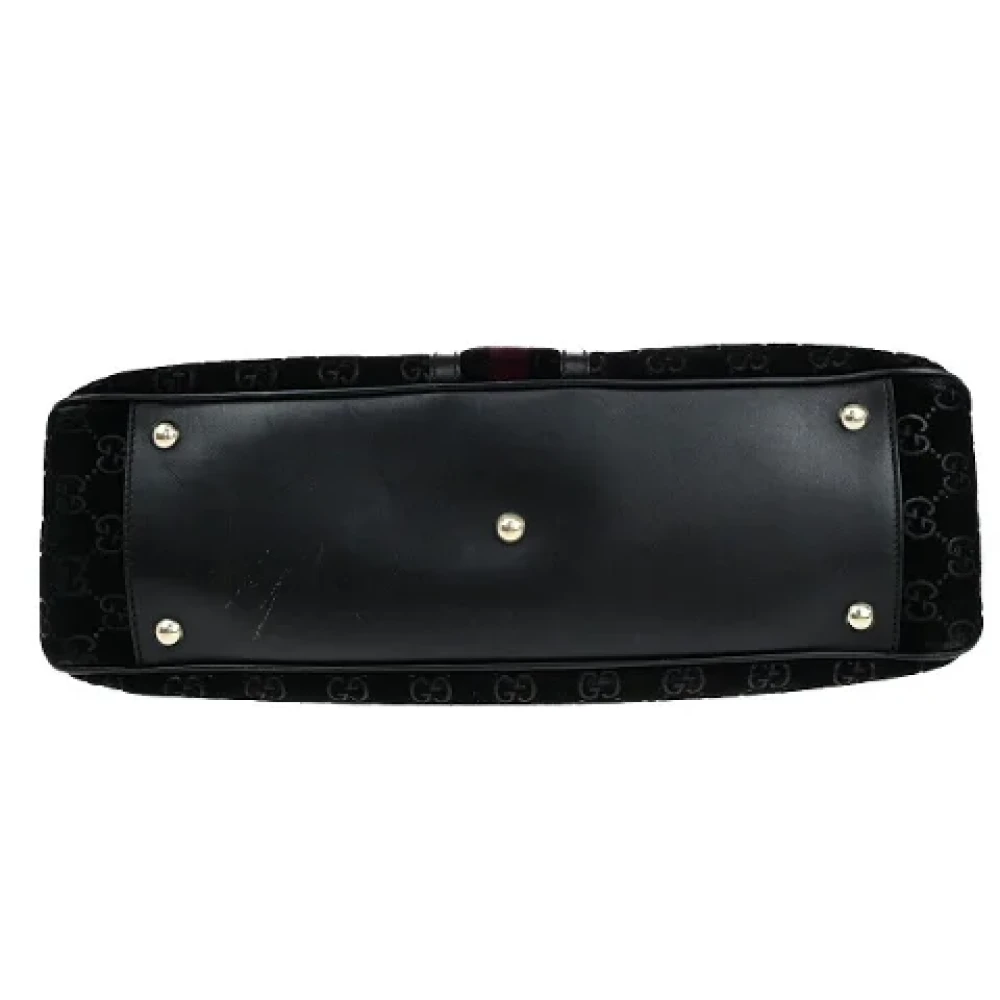 Gucci Vintage Pre-owned Suede gucci-bags Black Dames