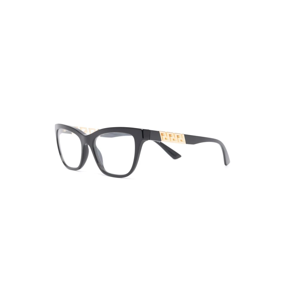 Versace Women's Black Glasses,, Ve3318 Gb1 Optical Frame Medium
