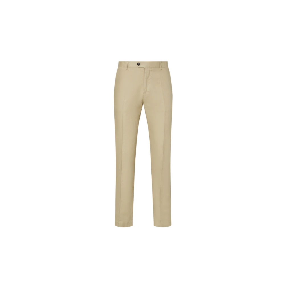 Liu Jo Homme Beige Pantalons, Taille: 2XS Pantalon Lino