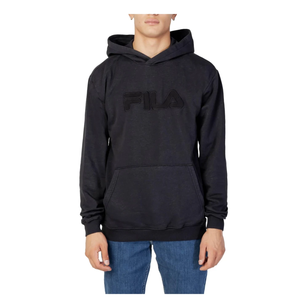Fila Men's Blue Hoodies, Xl, Hooded Sweatshirt