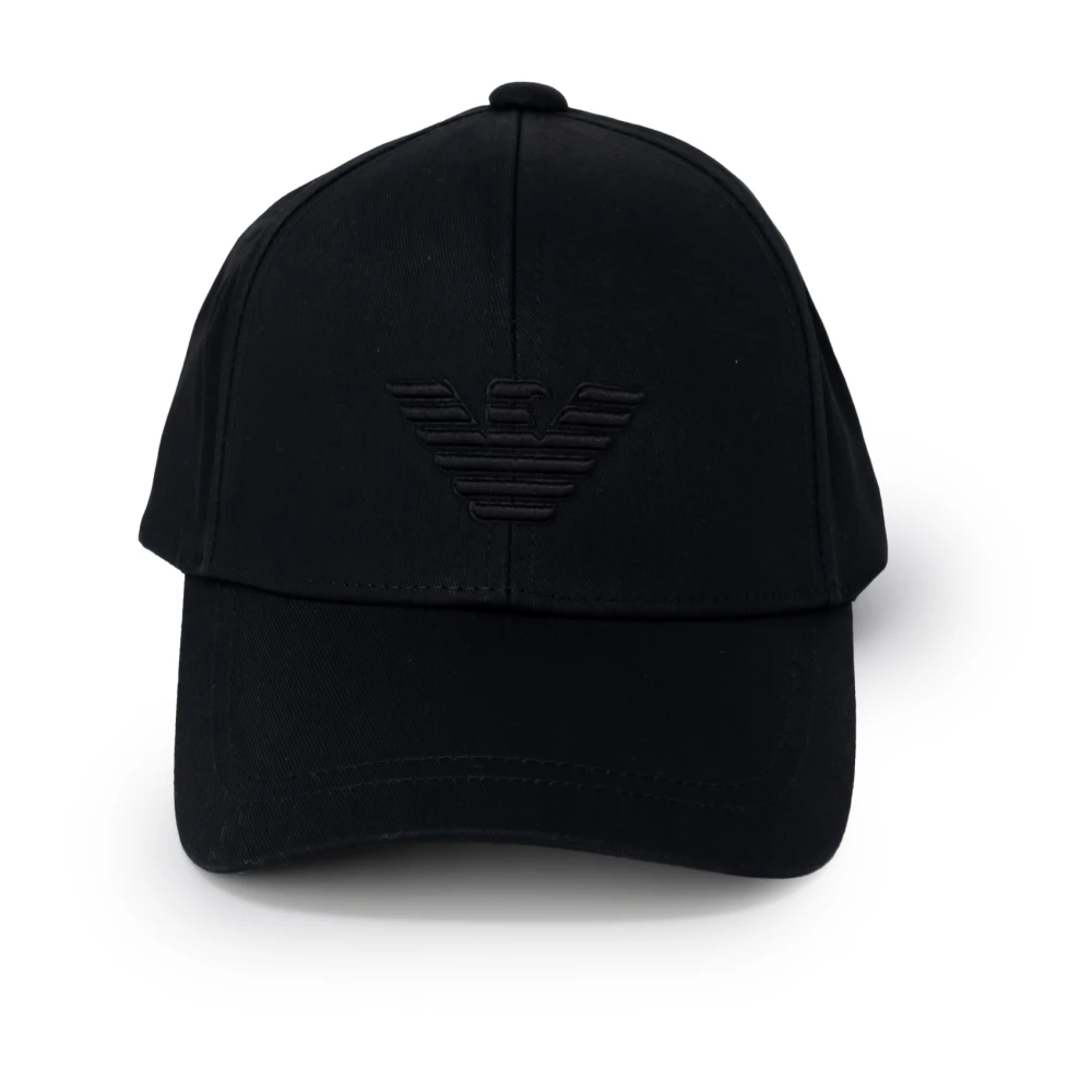 Emporio Armani Caps Black Heren