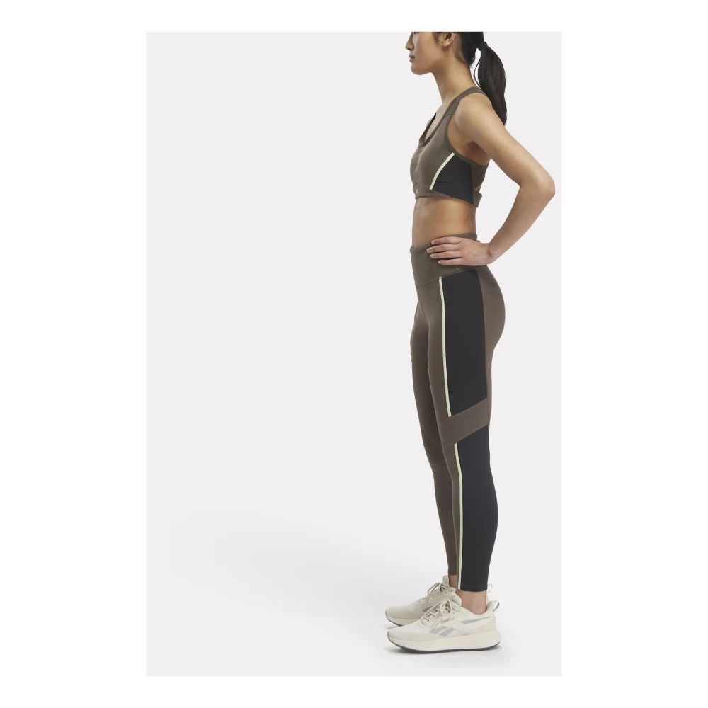 Reebok Racer Bra Luxe Stijl Beige Dames