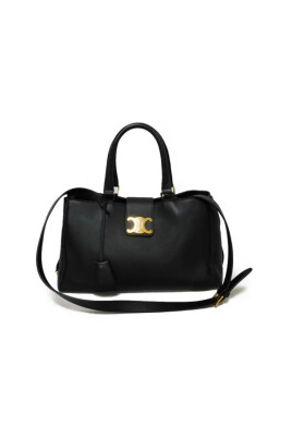 pre-owned-leather-celine-bags