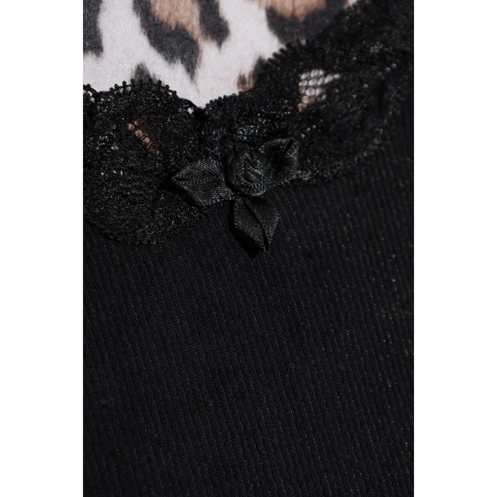 Balenciaga Jurk met bandjes Black Dames