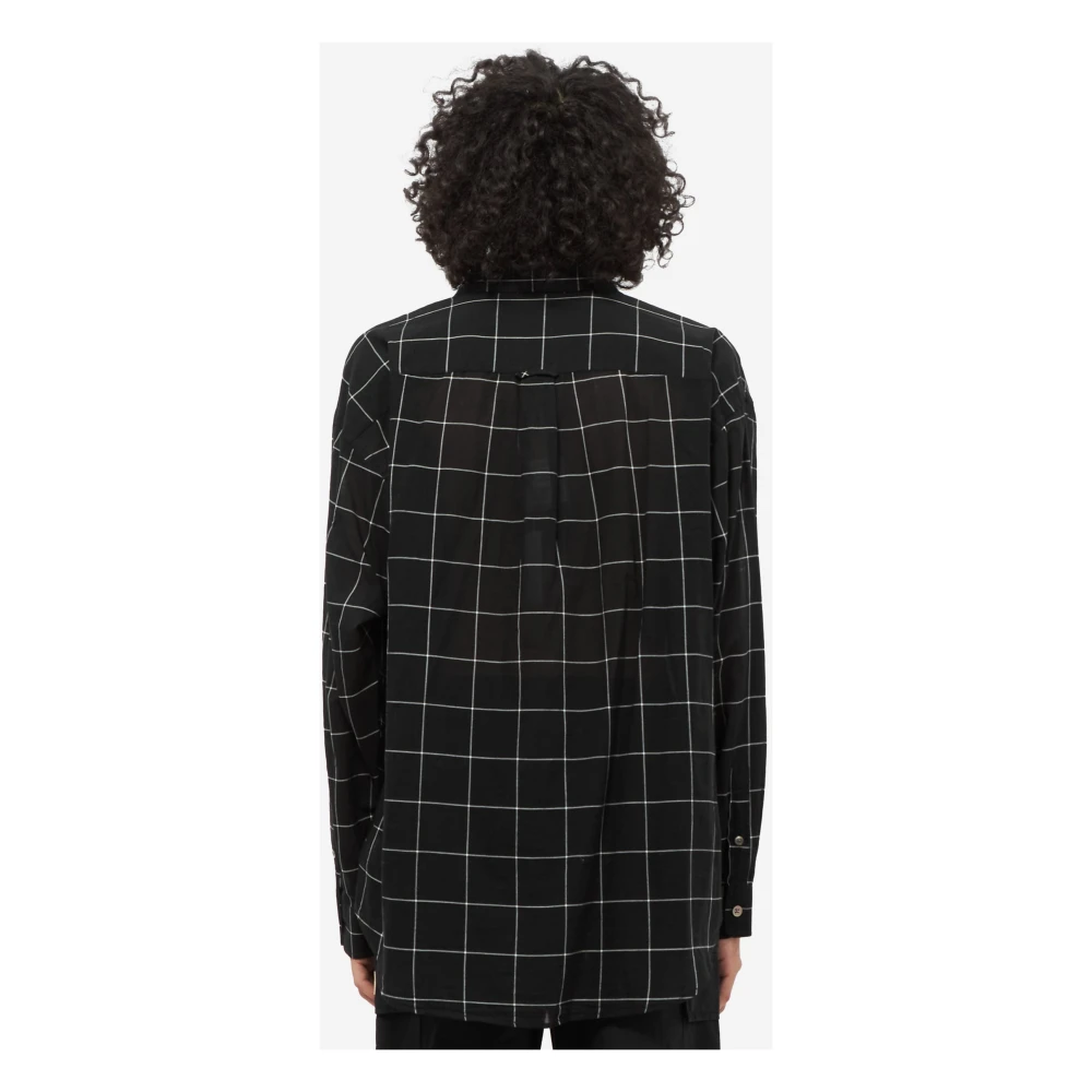 Stüssy Klassieke Lichtgewicht Katoenen Overhemd Zwart Black Heren