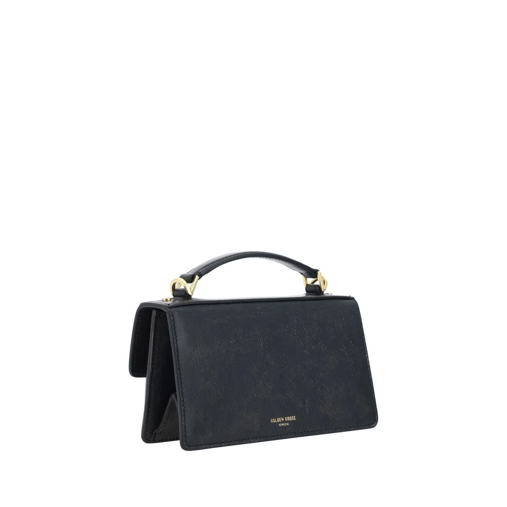 Golden Goose Venezia Kleine Leren Handtas Black Dames