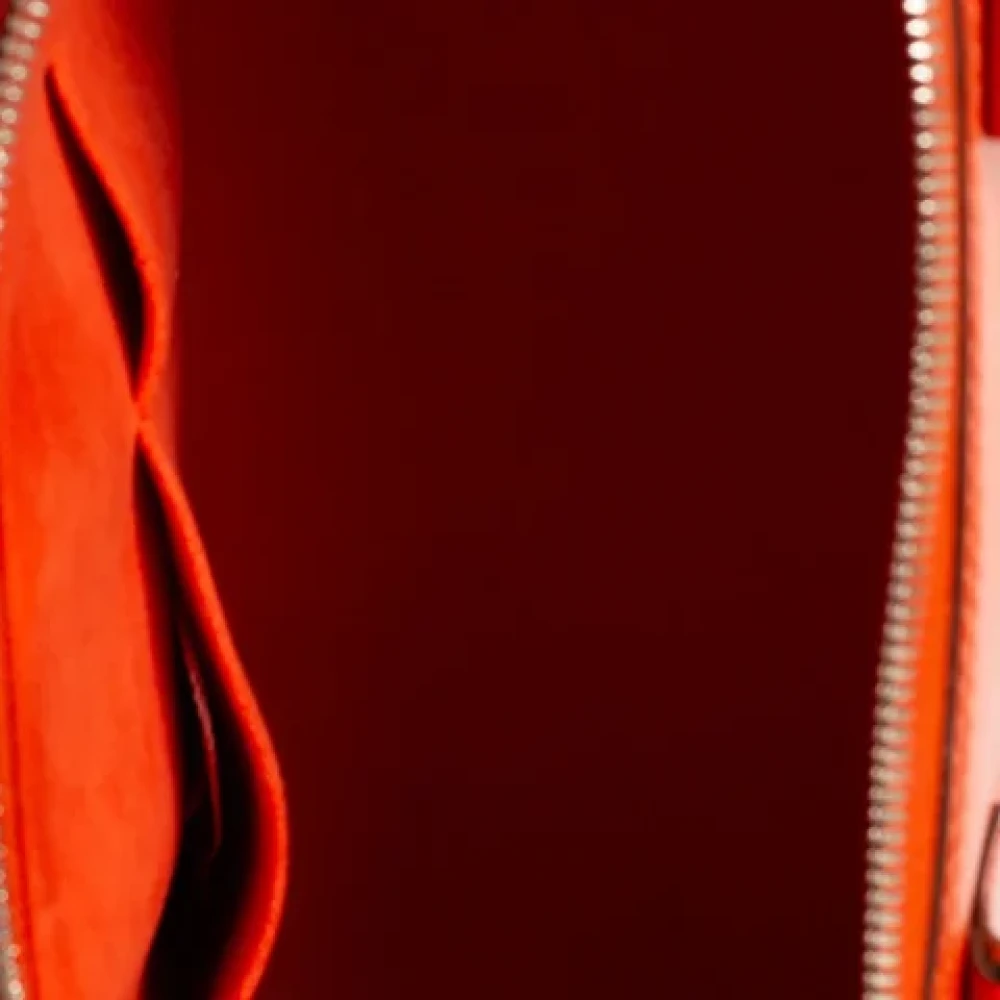 Louis Vuitton Vintage Pre-owned Leather handbags Orange Dames