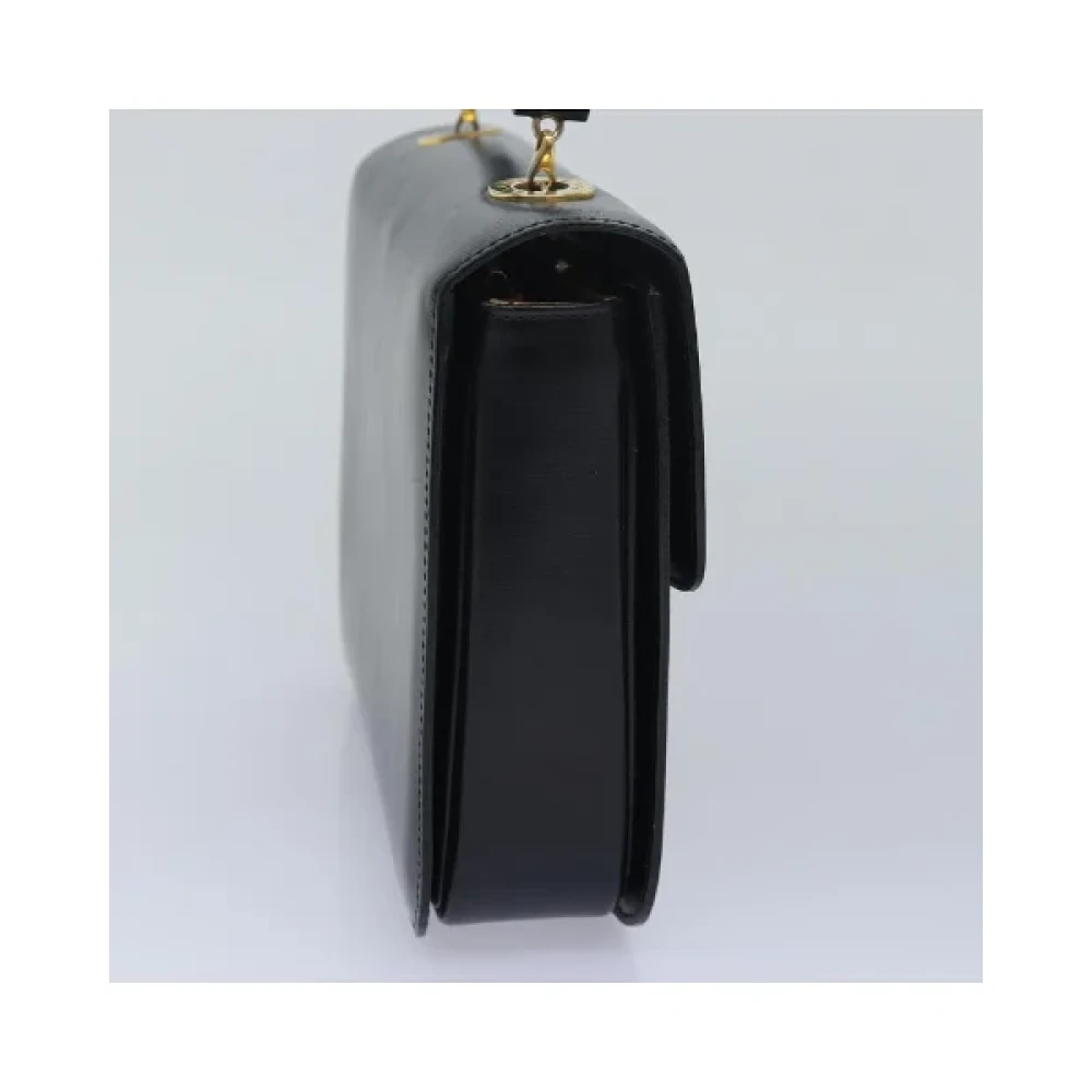 Celine Vintage Pre-owned Leather handbags Black Dames